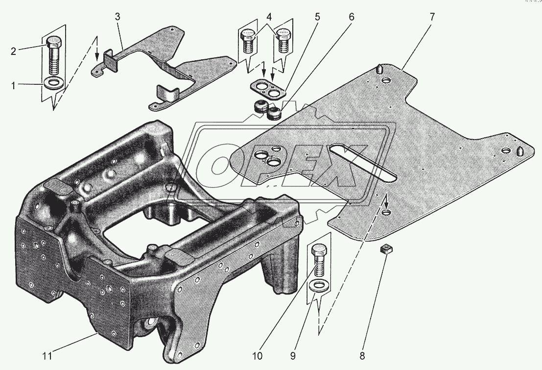 Установка рамы 2