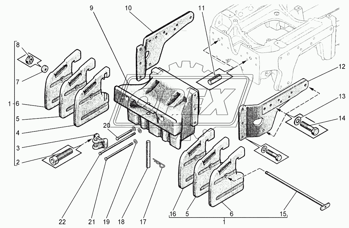 Установка балласта