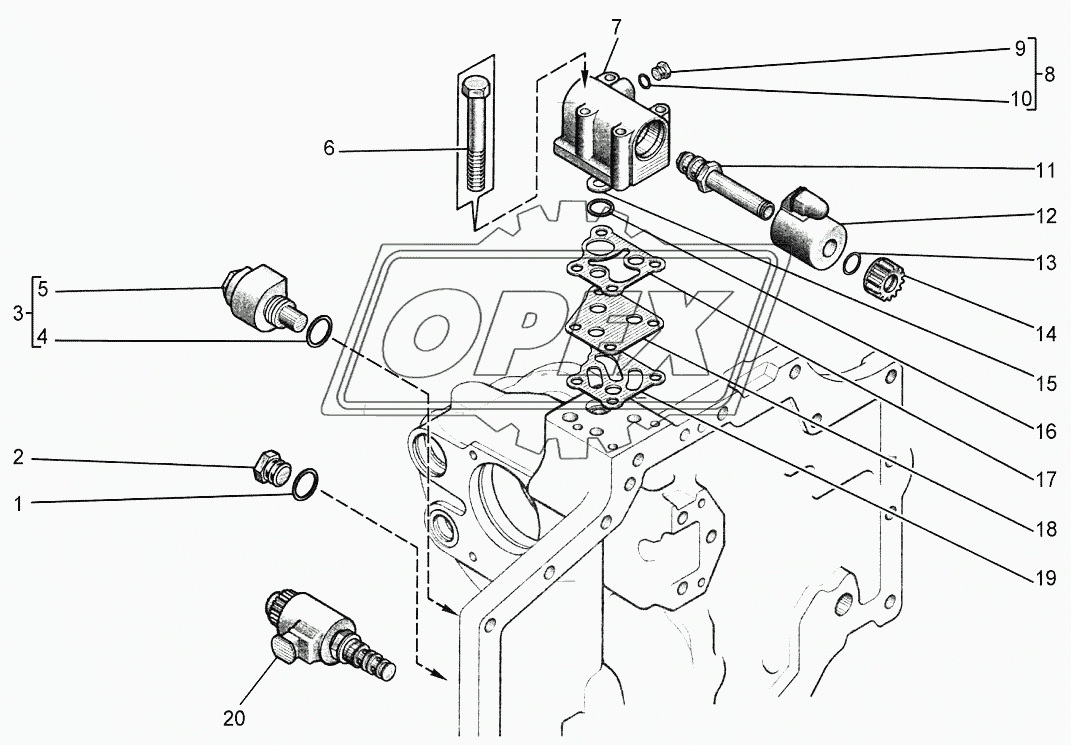 Система подачи масла 1