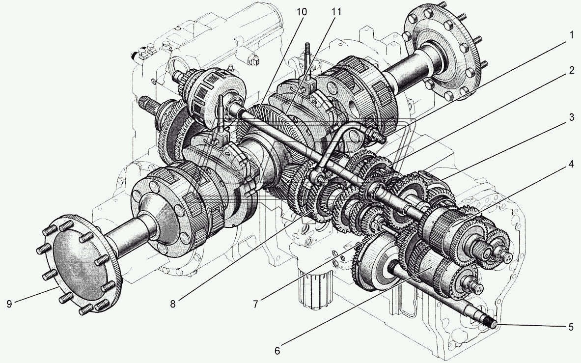 Трансмиссия 10001339