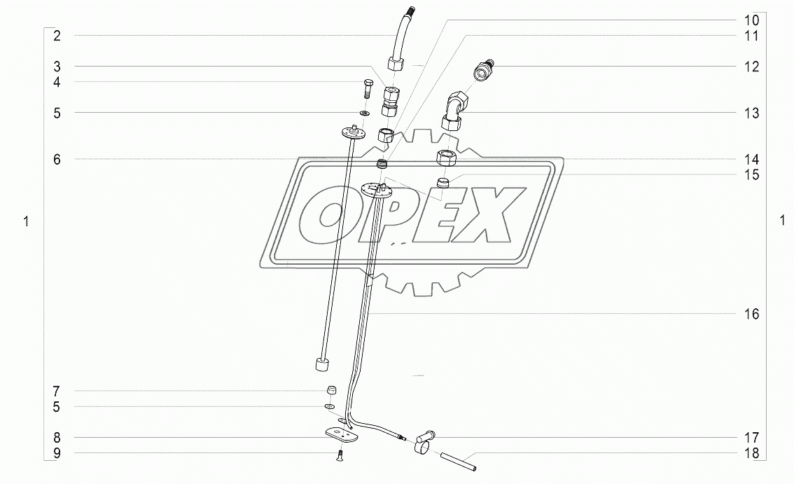 A205 Труба всасывающая