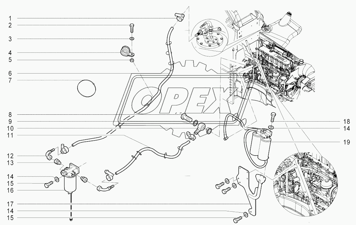 A207 Фильтры очистки топлива