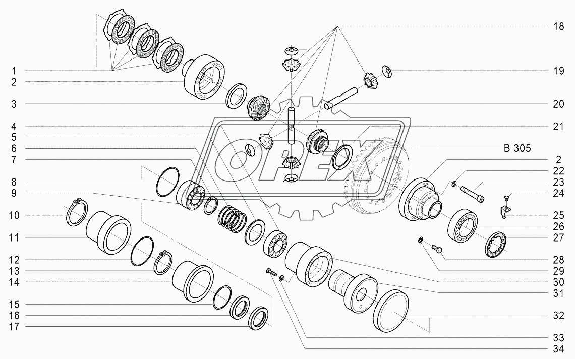 B306 Дифференциал