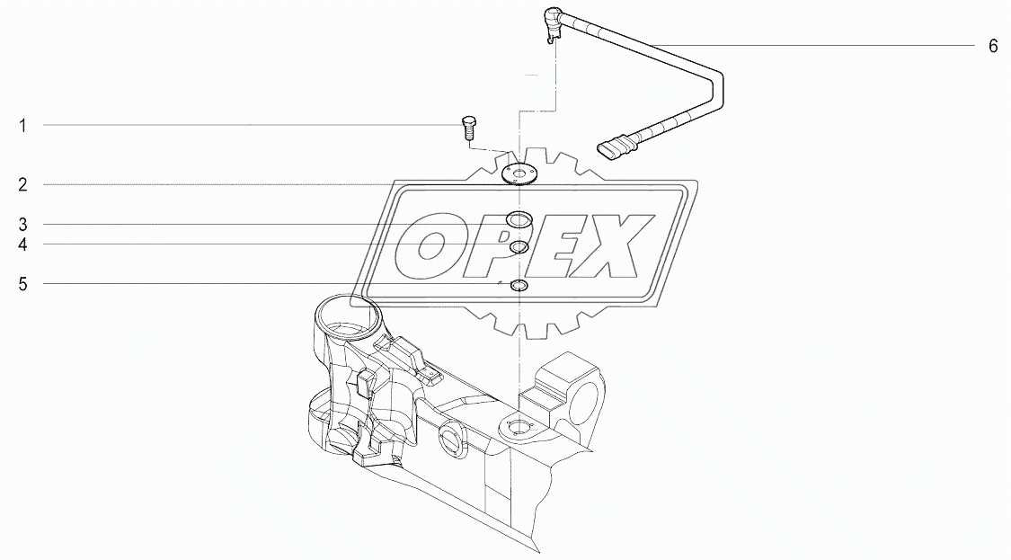 B312 Установка датчика