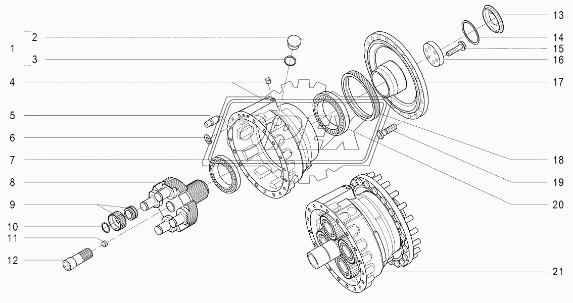 B205 Блок сателлитов