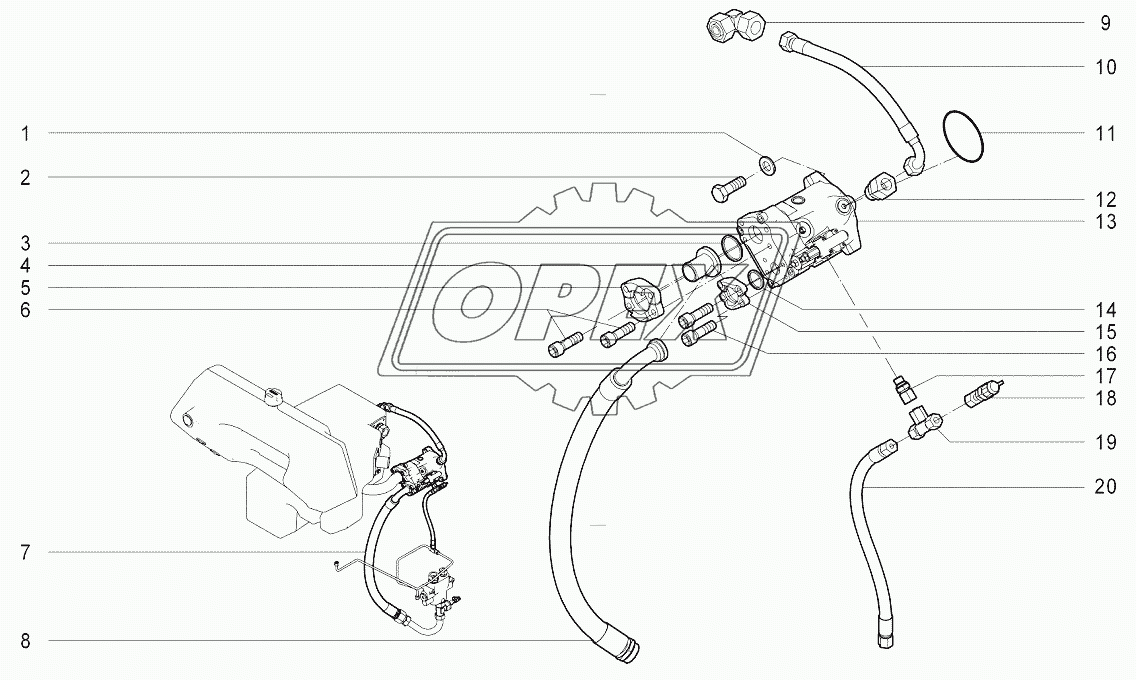 G218 Насос гидравлический