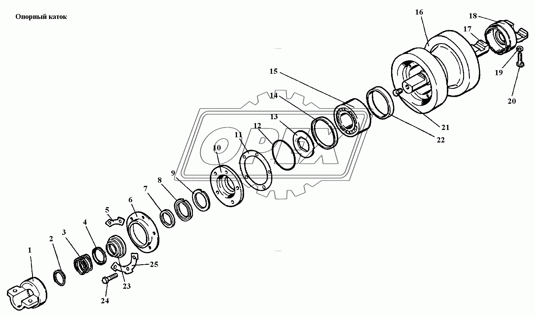 Опорный каток