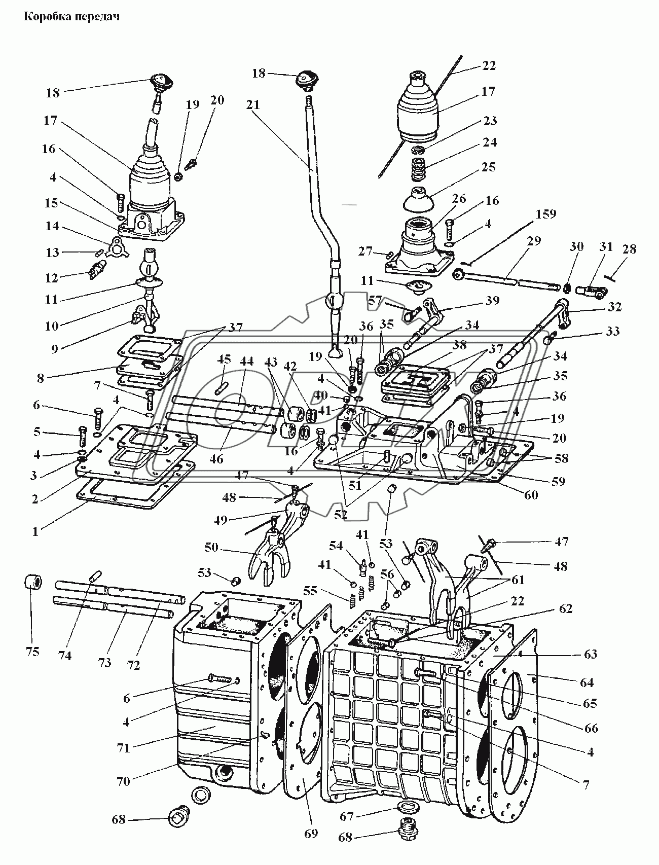 Коробка передач 1