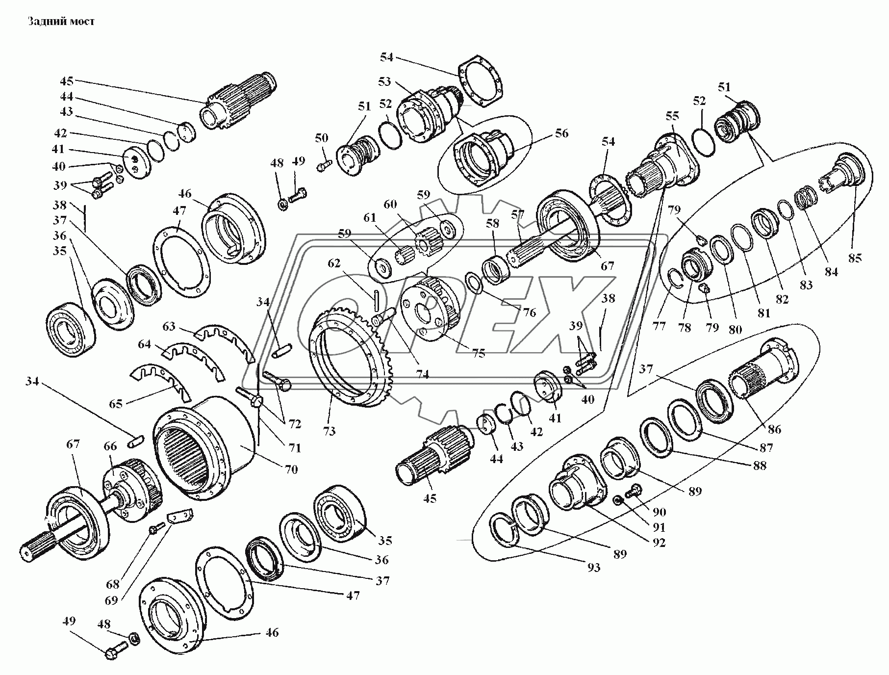 Задний мост 2