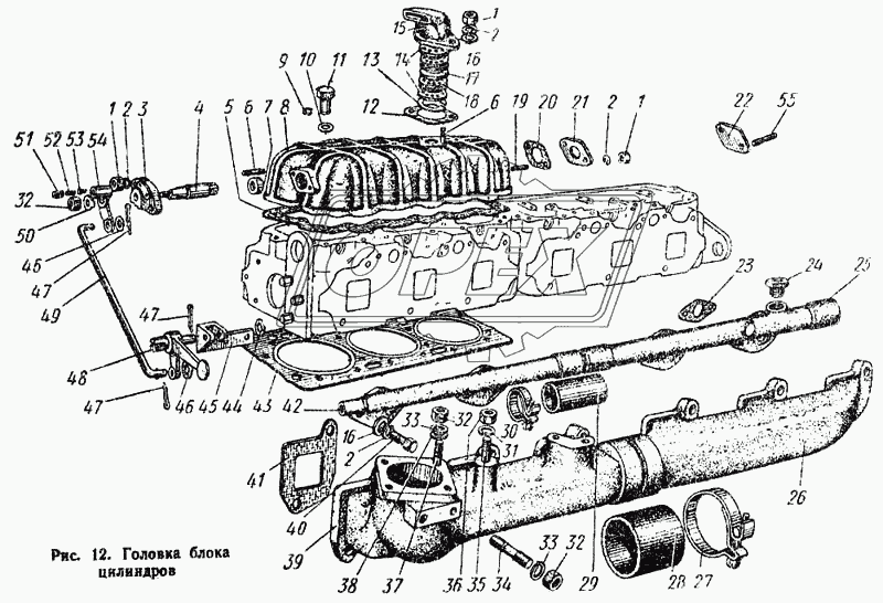 Головка блока цилиндров 2