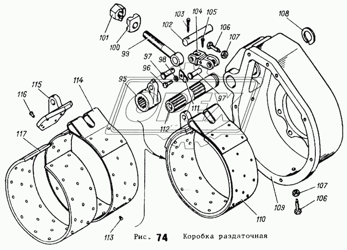 Коробка раздаточная 2