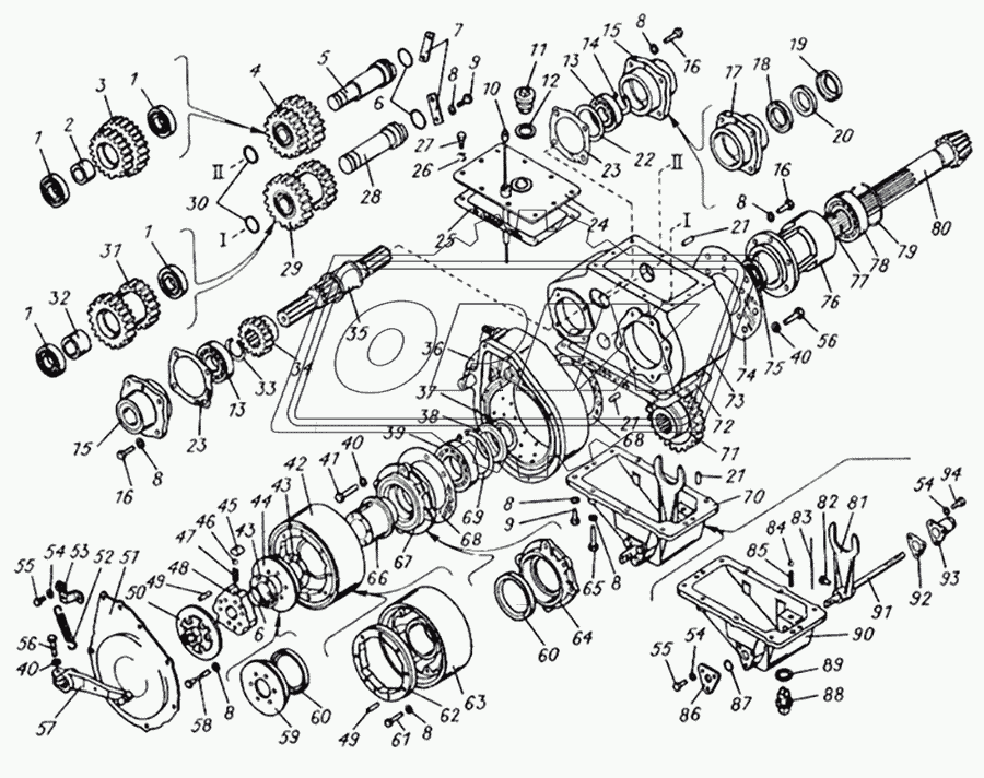 Коробка раздаточная 1