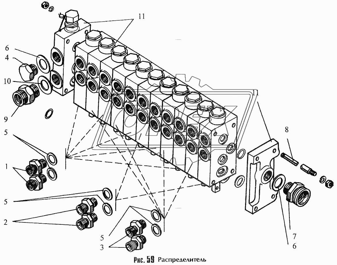 Распределитель (225.05.01.00.000) 1
