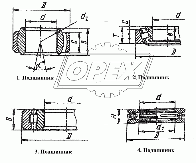 Подшипники