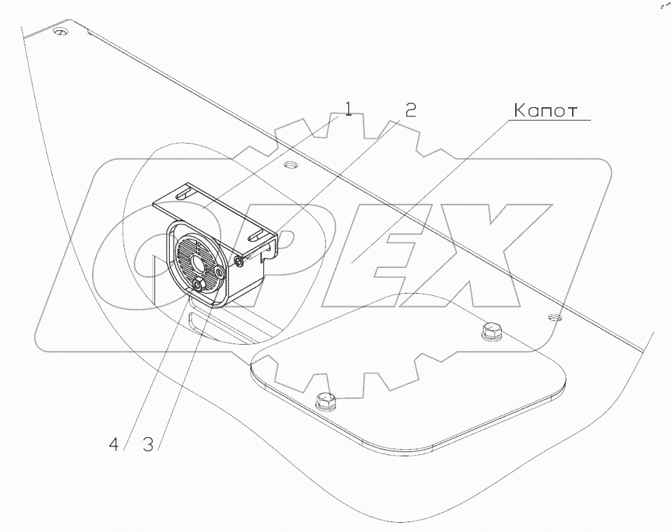  Установка сигнала заднего хода