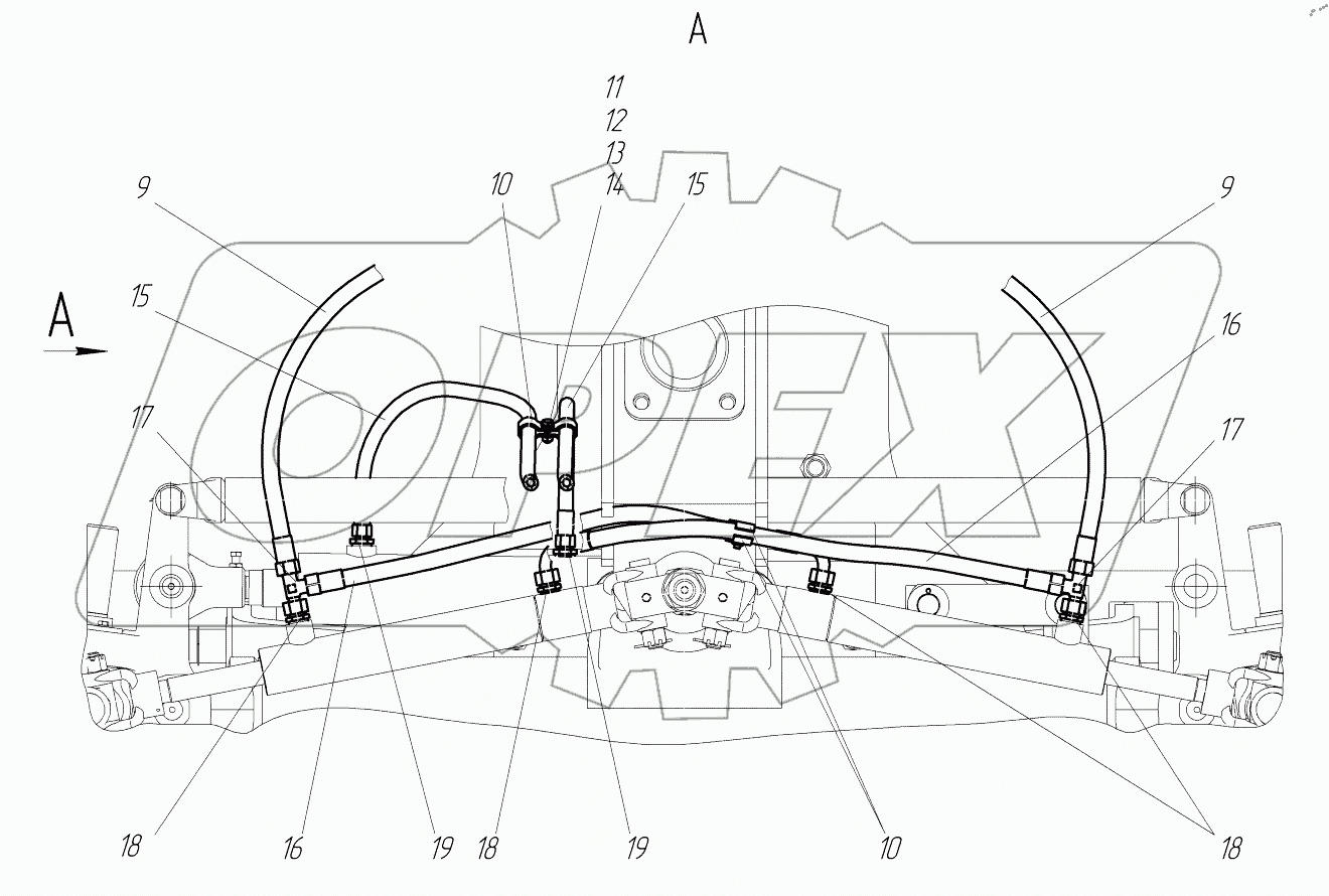  Гидросистема 727.05.00.00.000