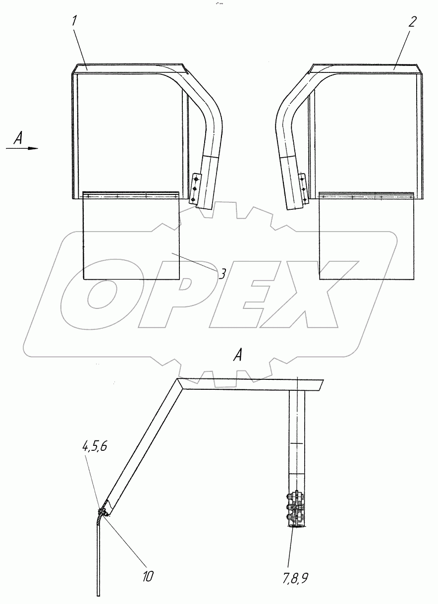  Установка передних крыльев