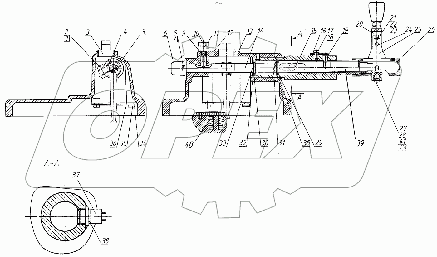  Доработка механизма переключения КПП