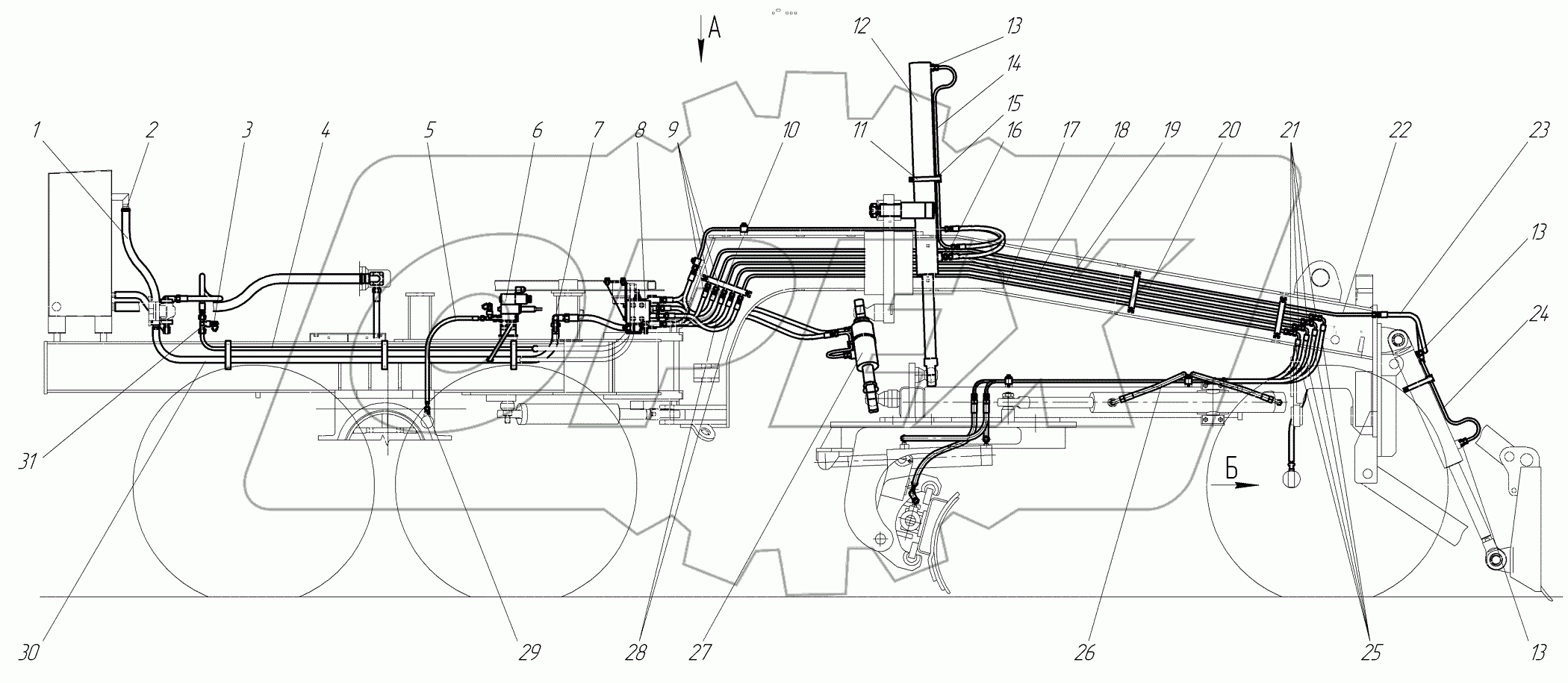  Гидросистема