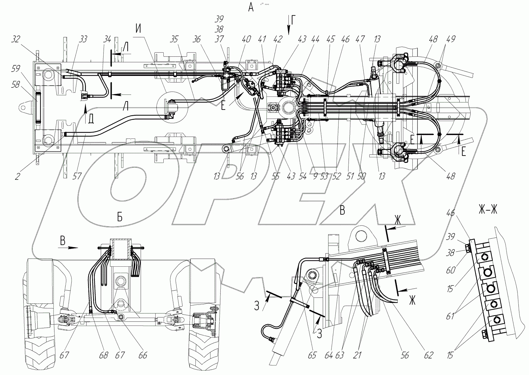  Гидросистема