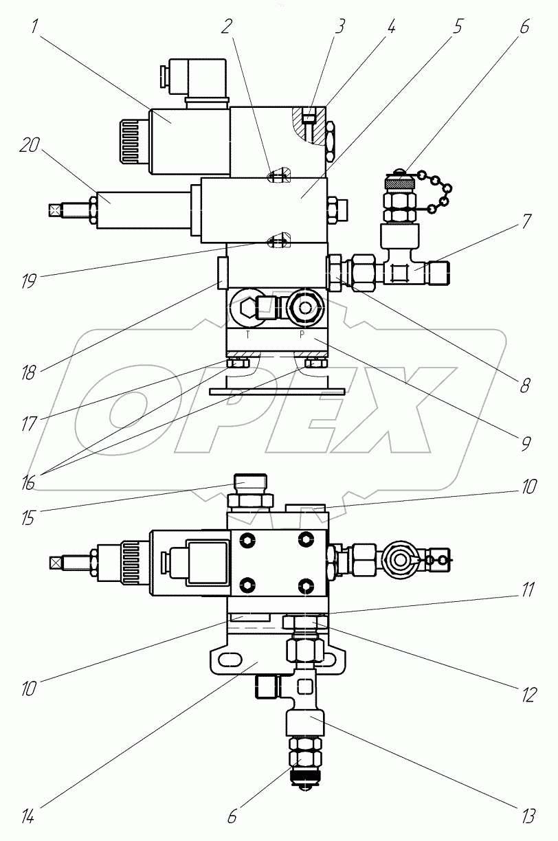  Гидрораспределитель