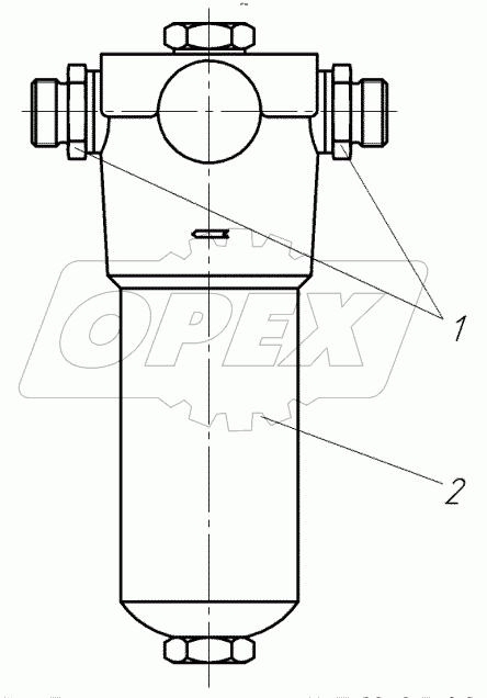  Фильтр напорный