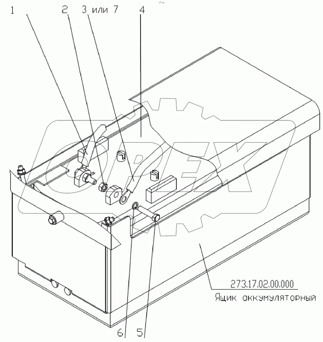  Установка аккумулятора
