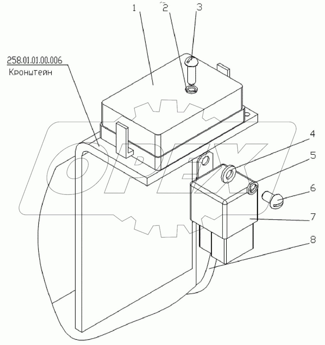  Плата предохранителя