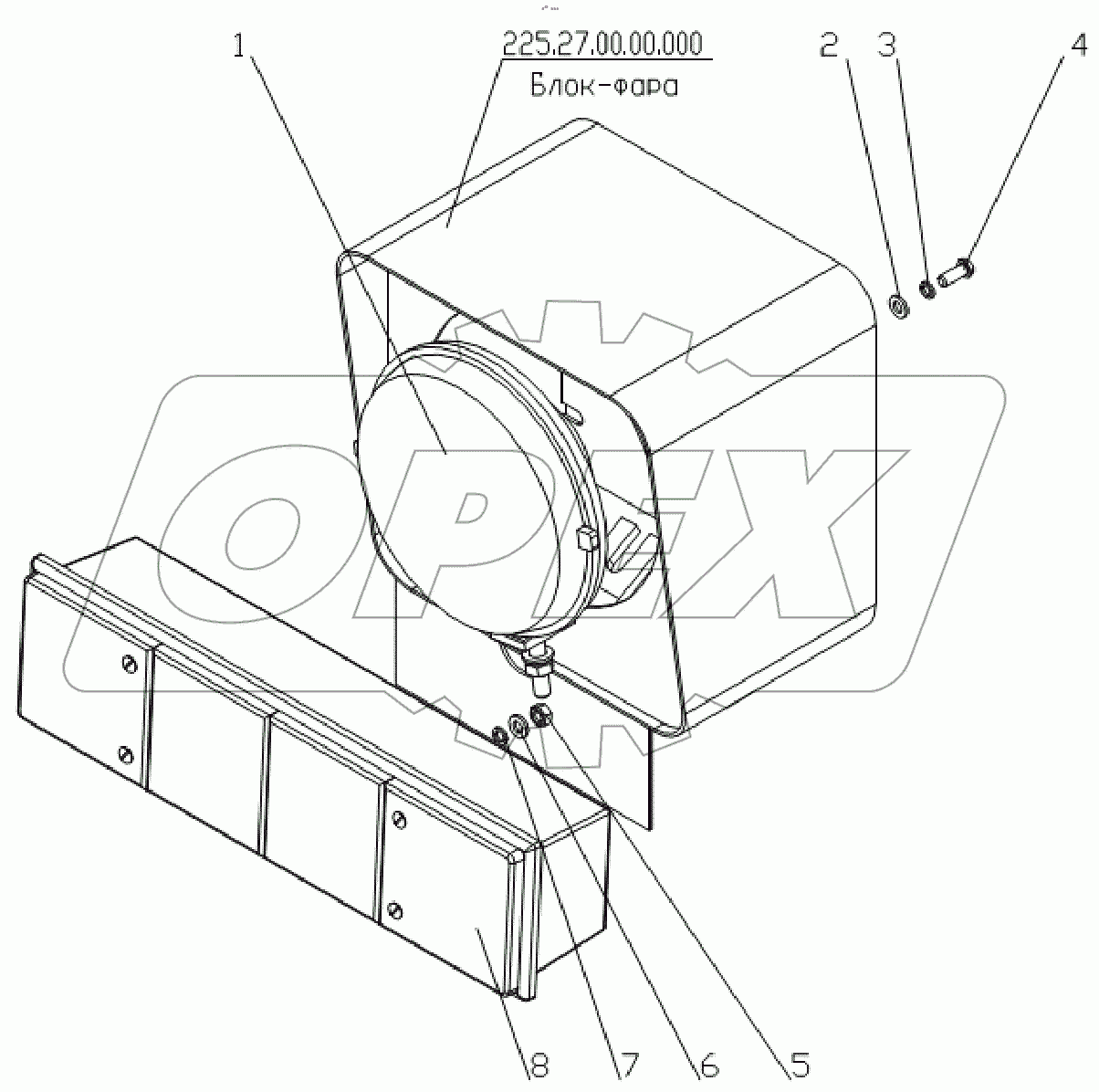  Установка задних осветительных приборов
