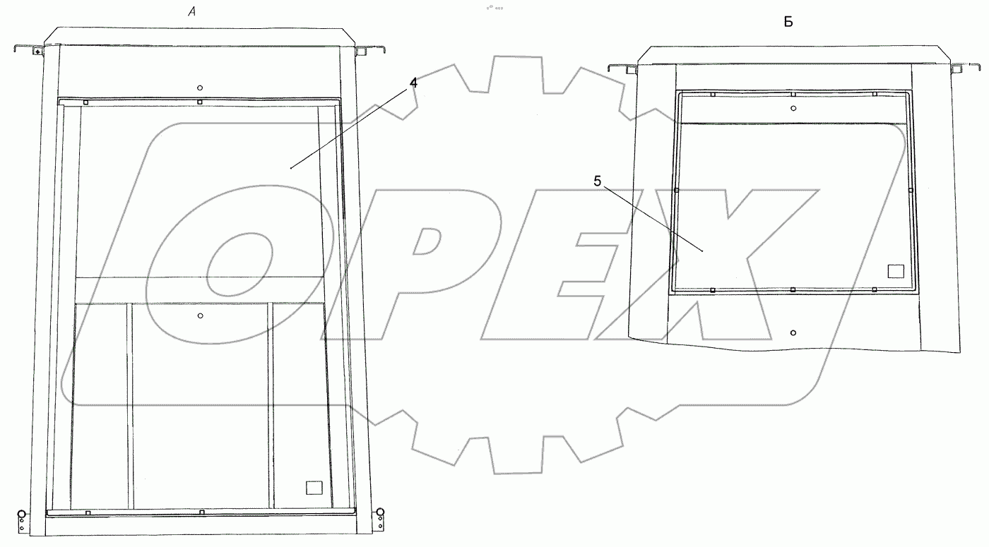  Установка стекол