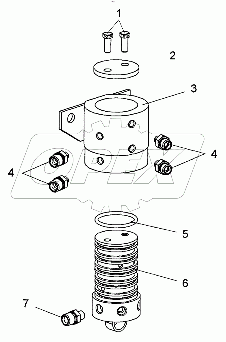  Шарнир гидравлический