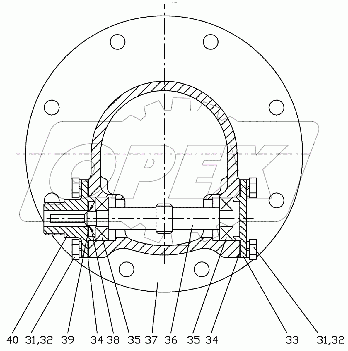  Привод спидометра