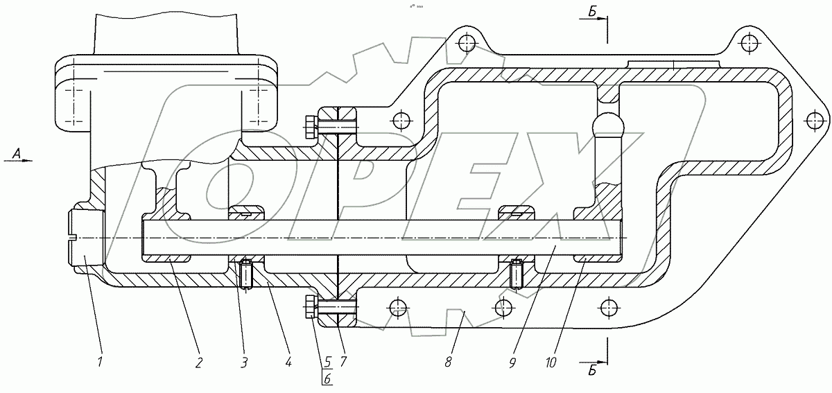 Механизм переключения скоростей