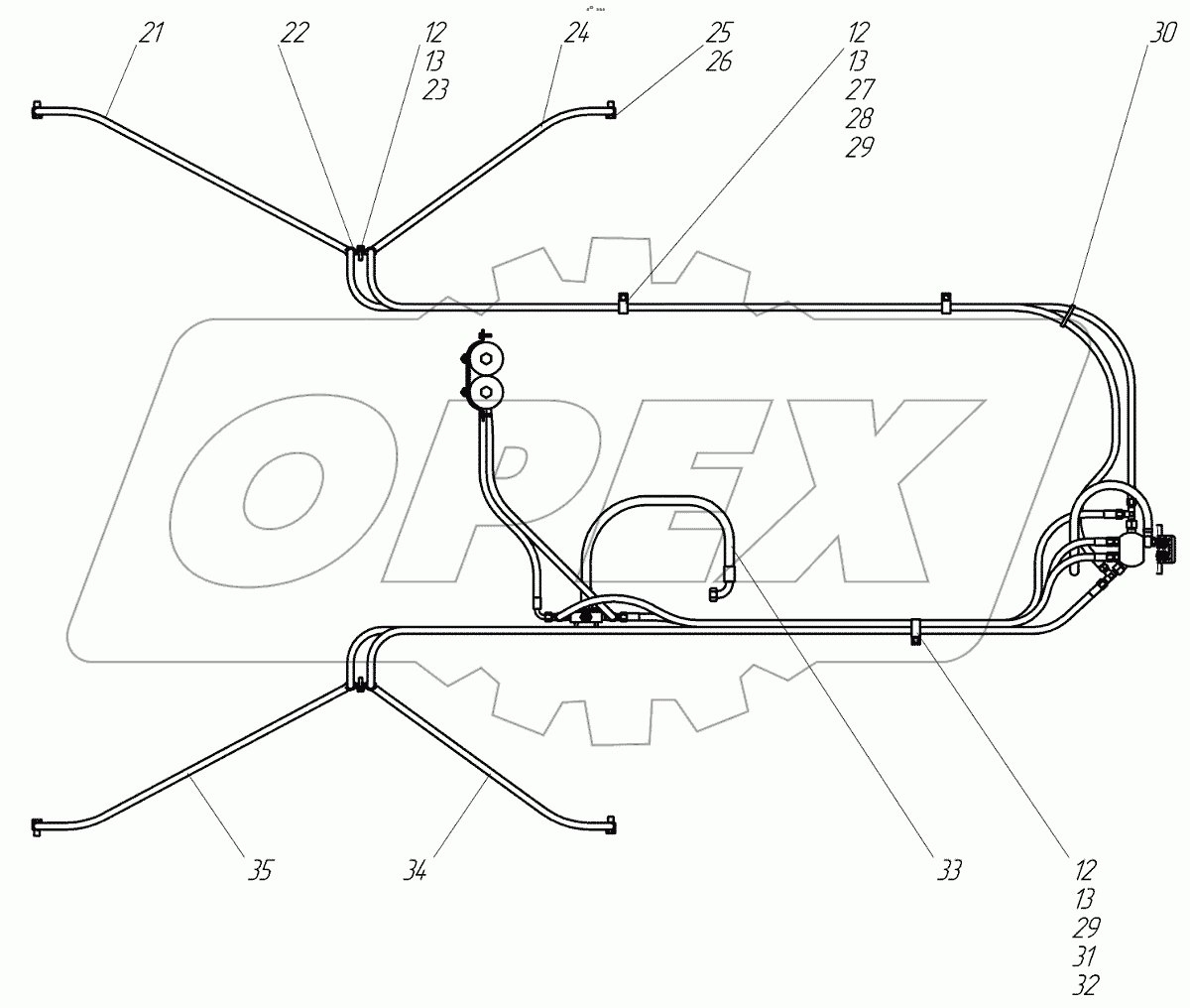  Система тормозов