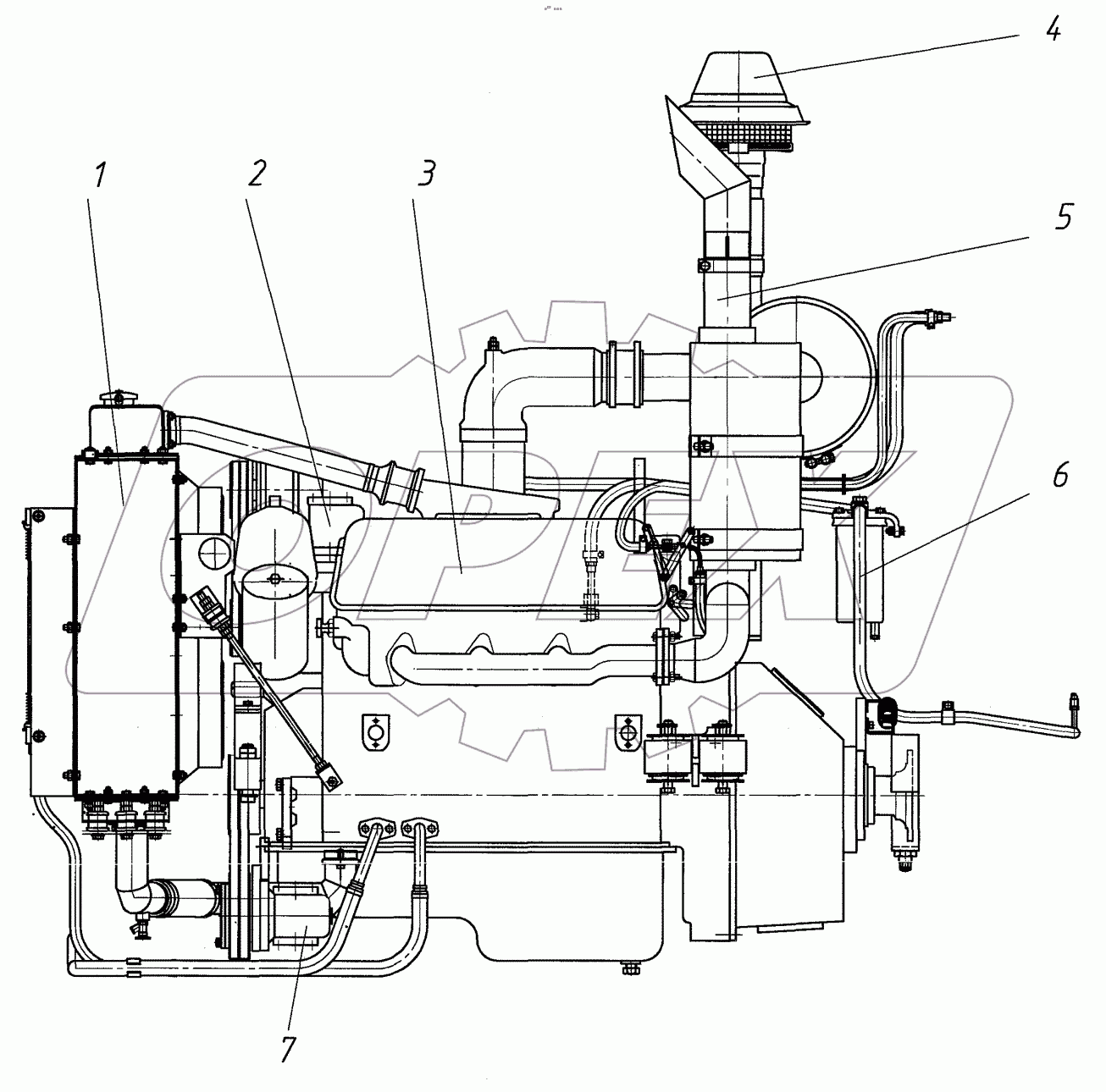  Установка силовая