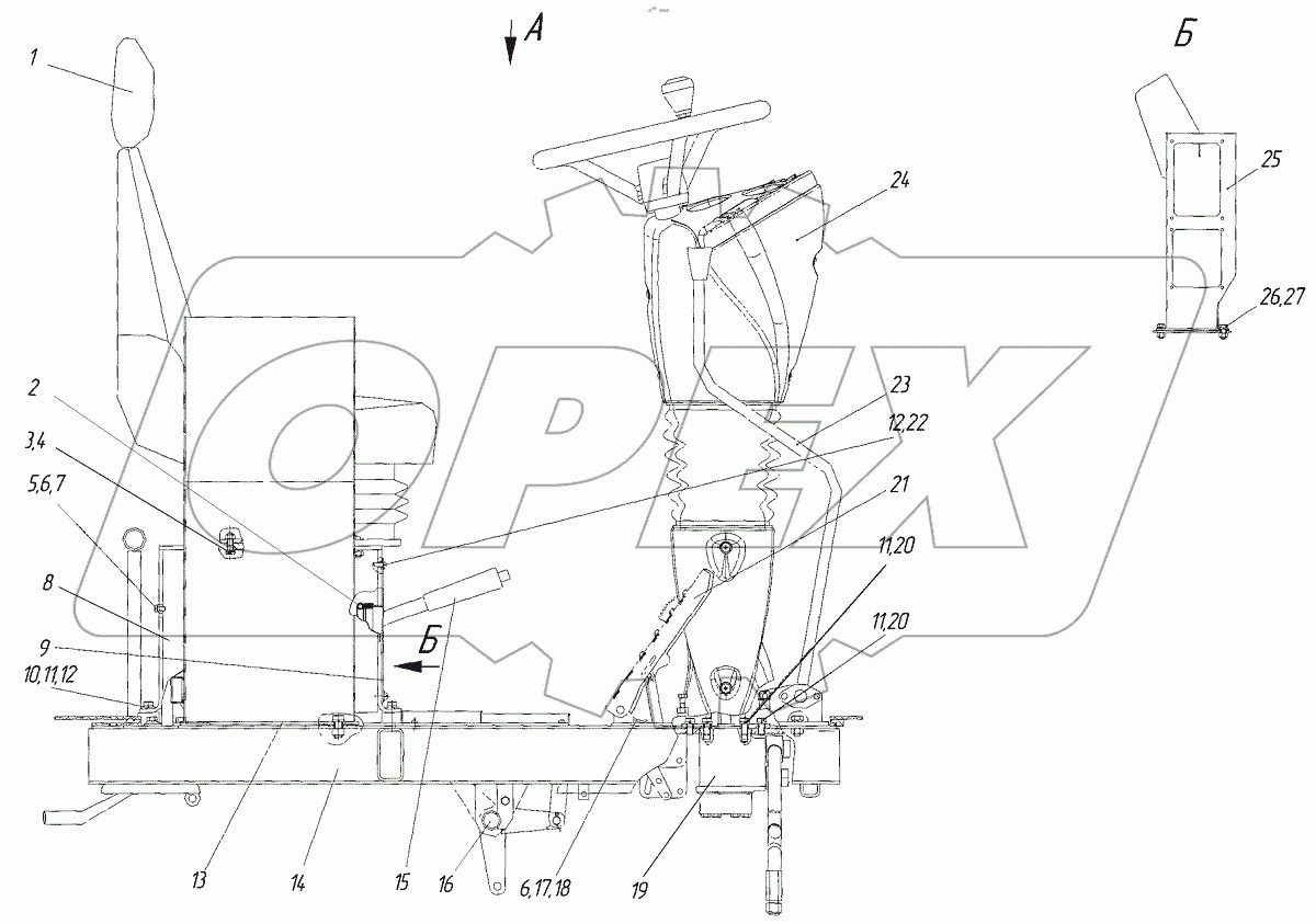 Место рабочее