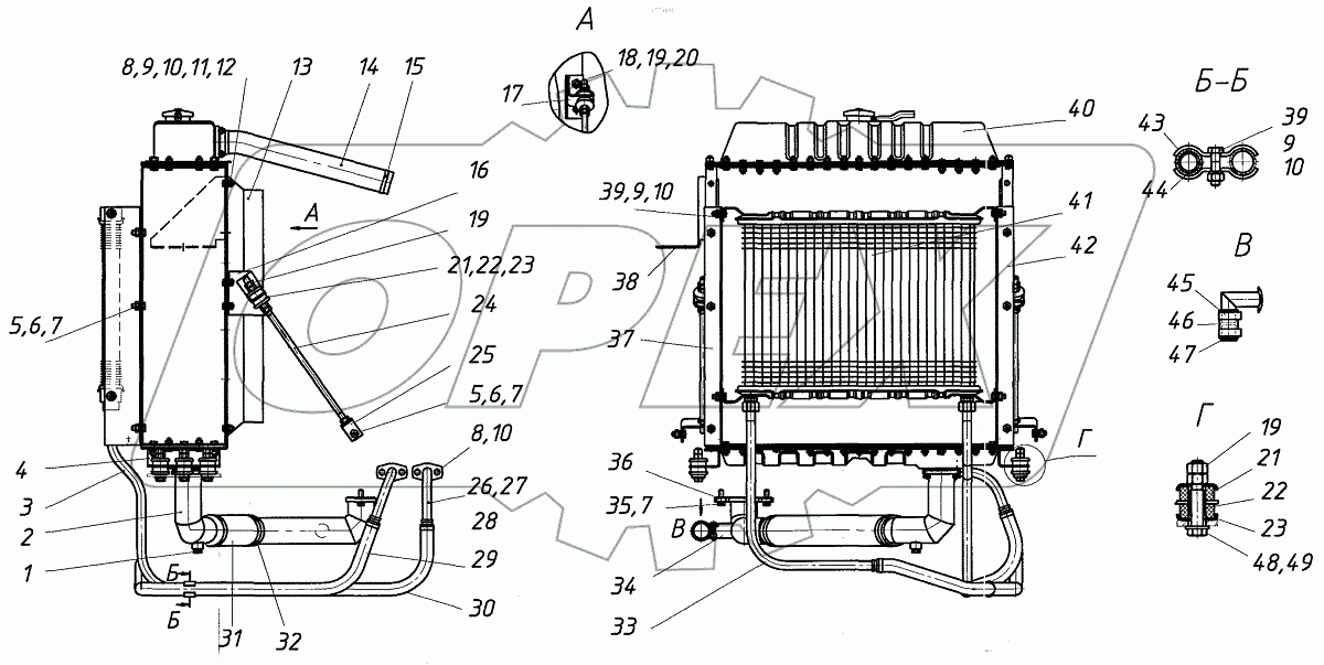  Система охлаждения