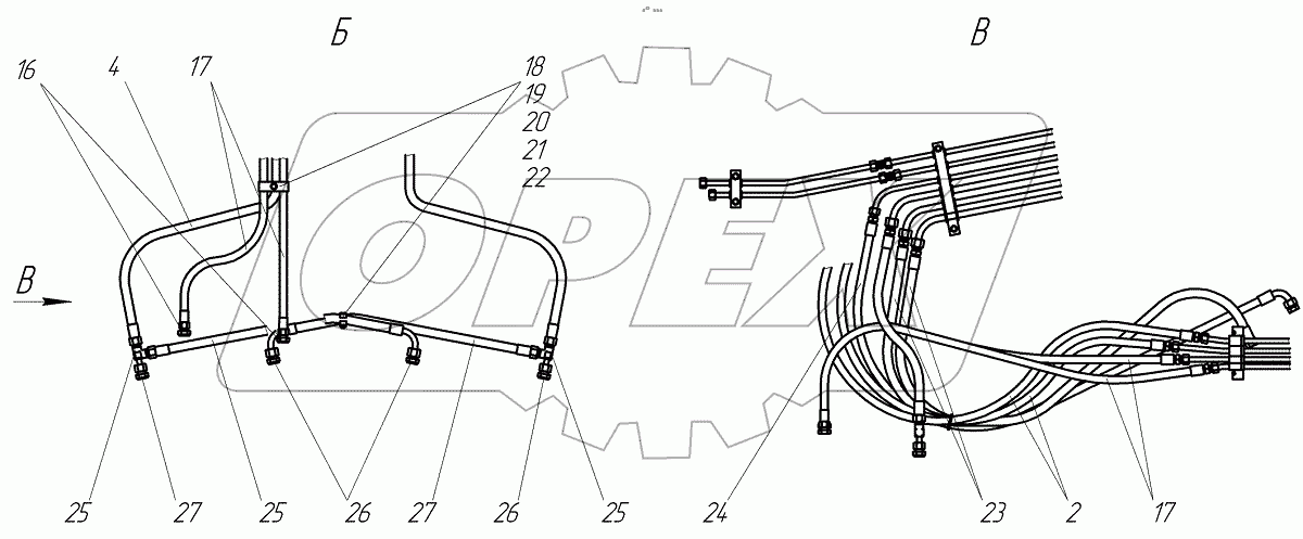 Гидросистема