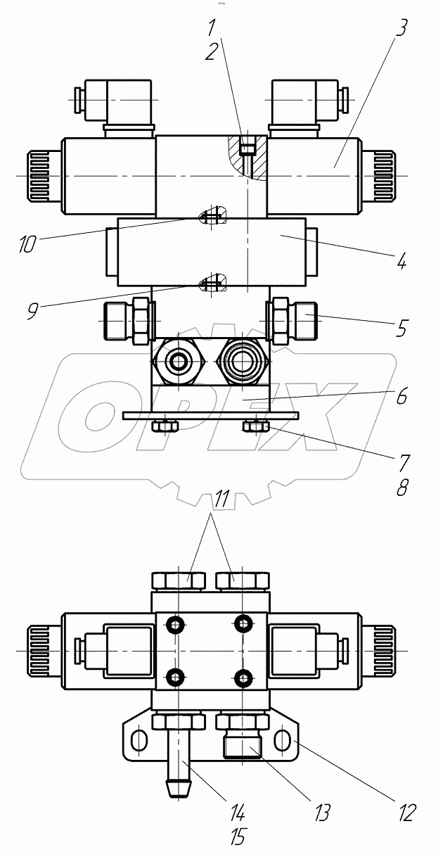  Гидрораспределитель