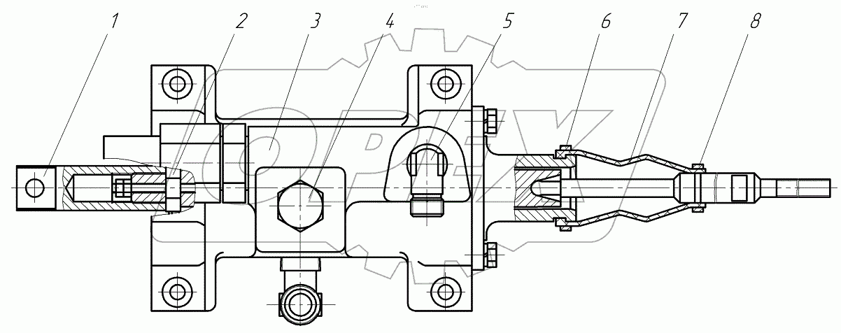  Гидроусилитель сцепления