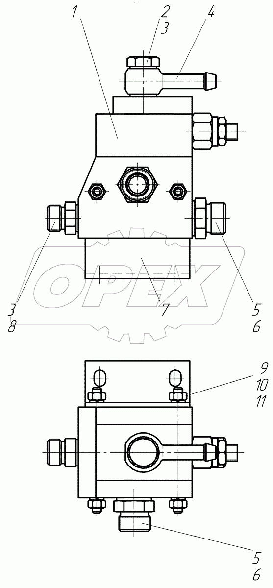  Клапан зарядки