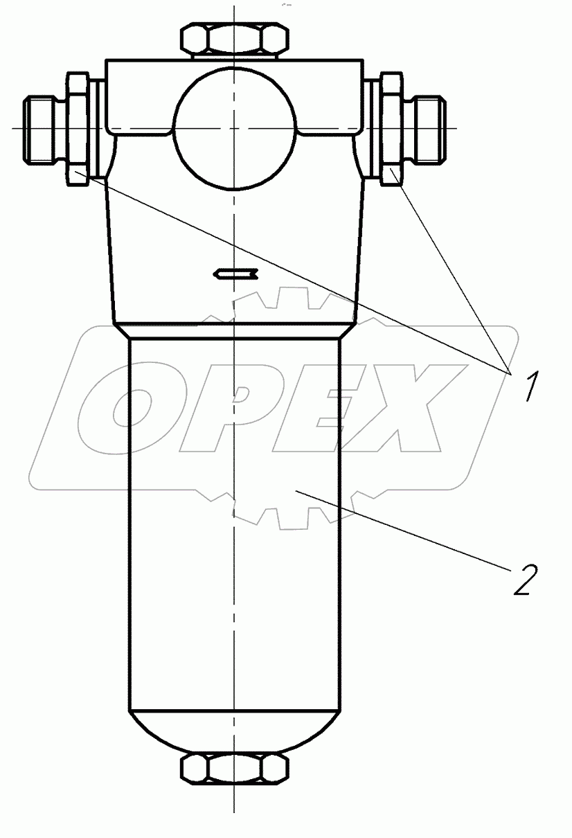  Фильтр напорный