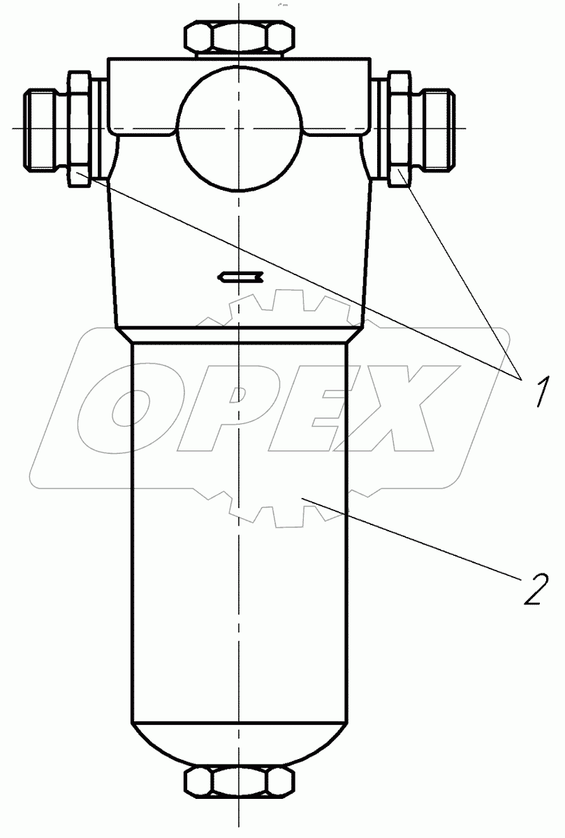  Фильтр напорный