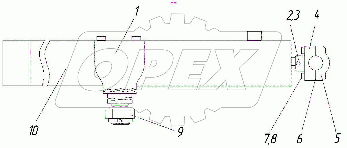  Гидроцилиндр