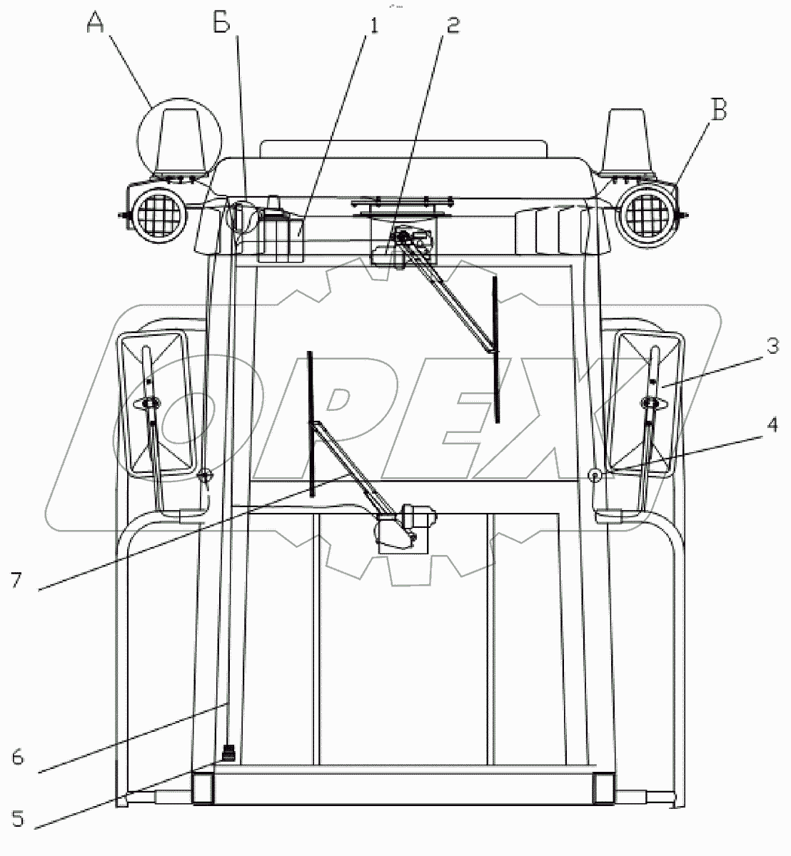  Электрооборудование кабины