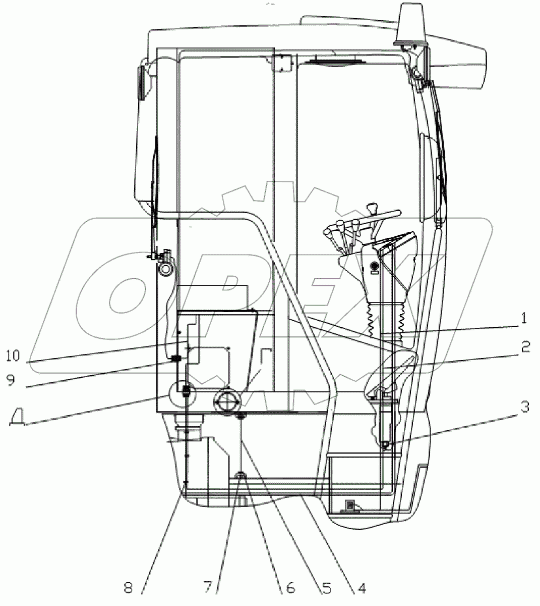  Электрооборудование кабины