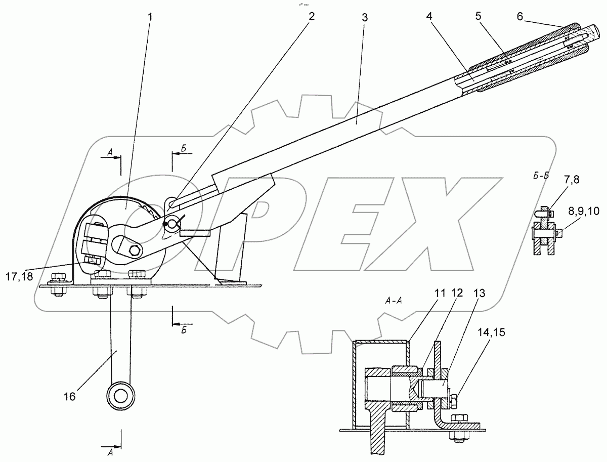  Тормоз ручной