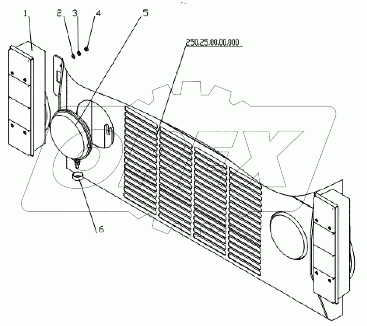  Установка задних осветительных приборов