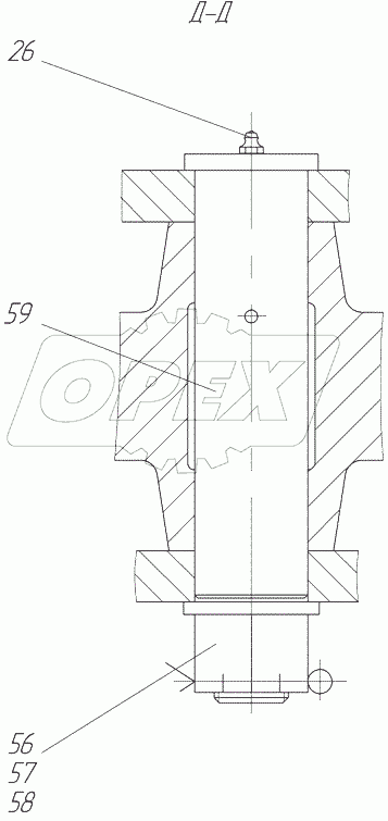  Мост передний
