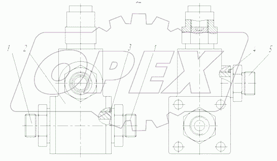  Клапан предохранительный